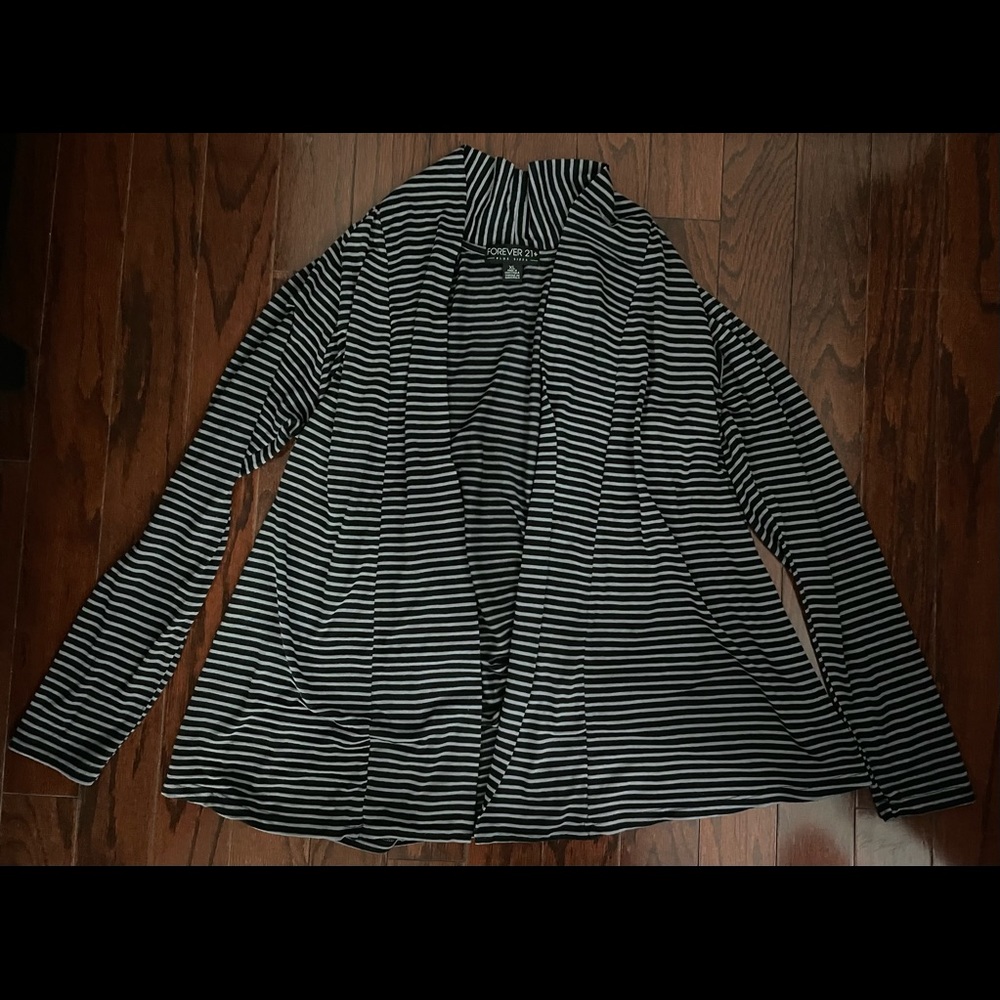 Forever 21 Women’s striped cardigan